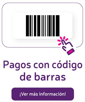 Pagos con códigos de barras Responsive Image